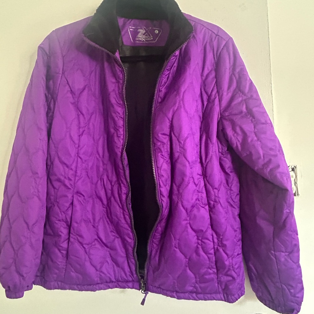 Zeroxposur Women's Purple Quilted Jacket